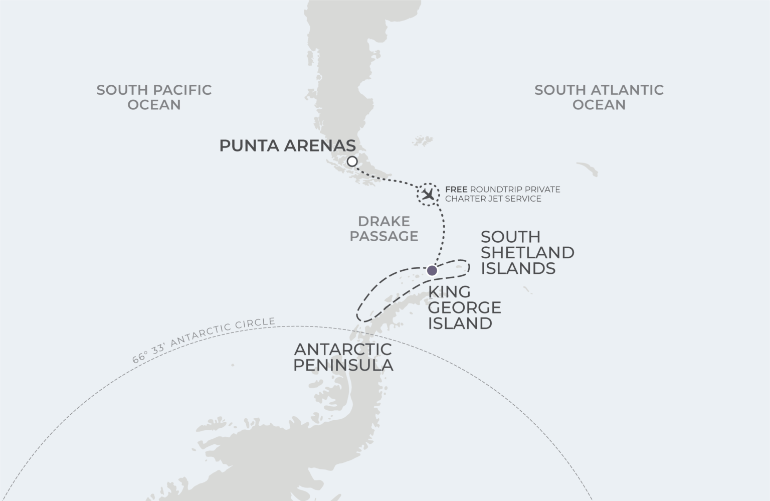 Antarctica Fly & Fly hover image