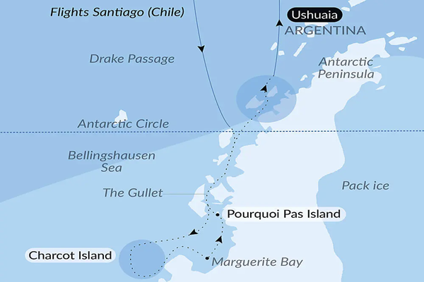Beyond the Antarctic Circle – In the Wake of Jean-Baptiste