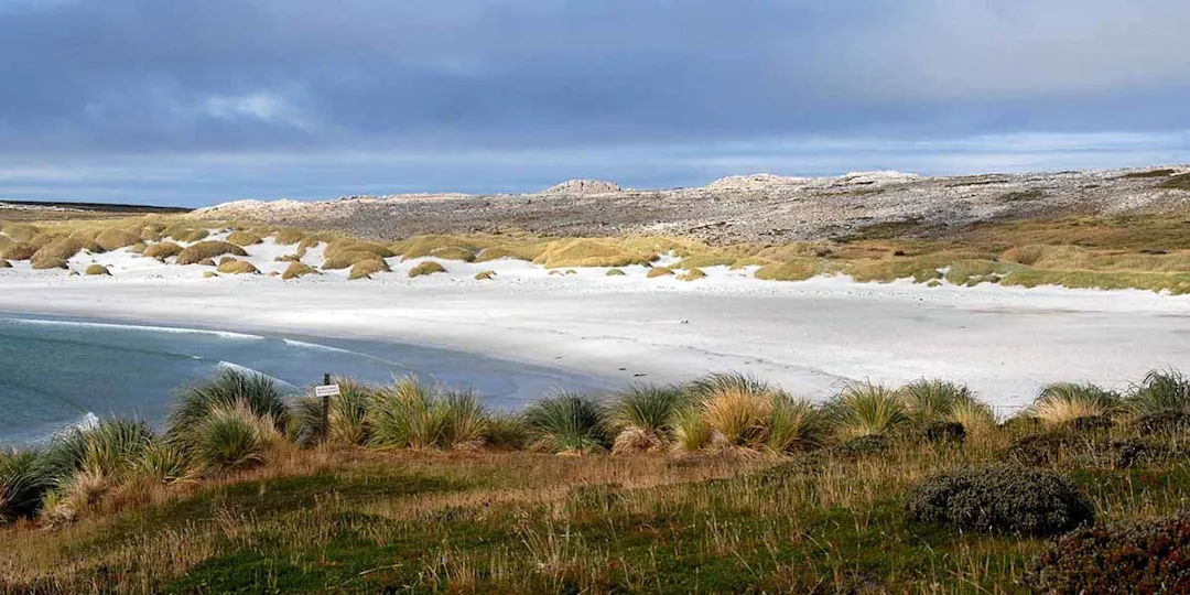 Colourful waterfront houses in Stanley, Falkland Islands